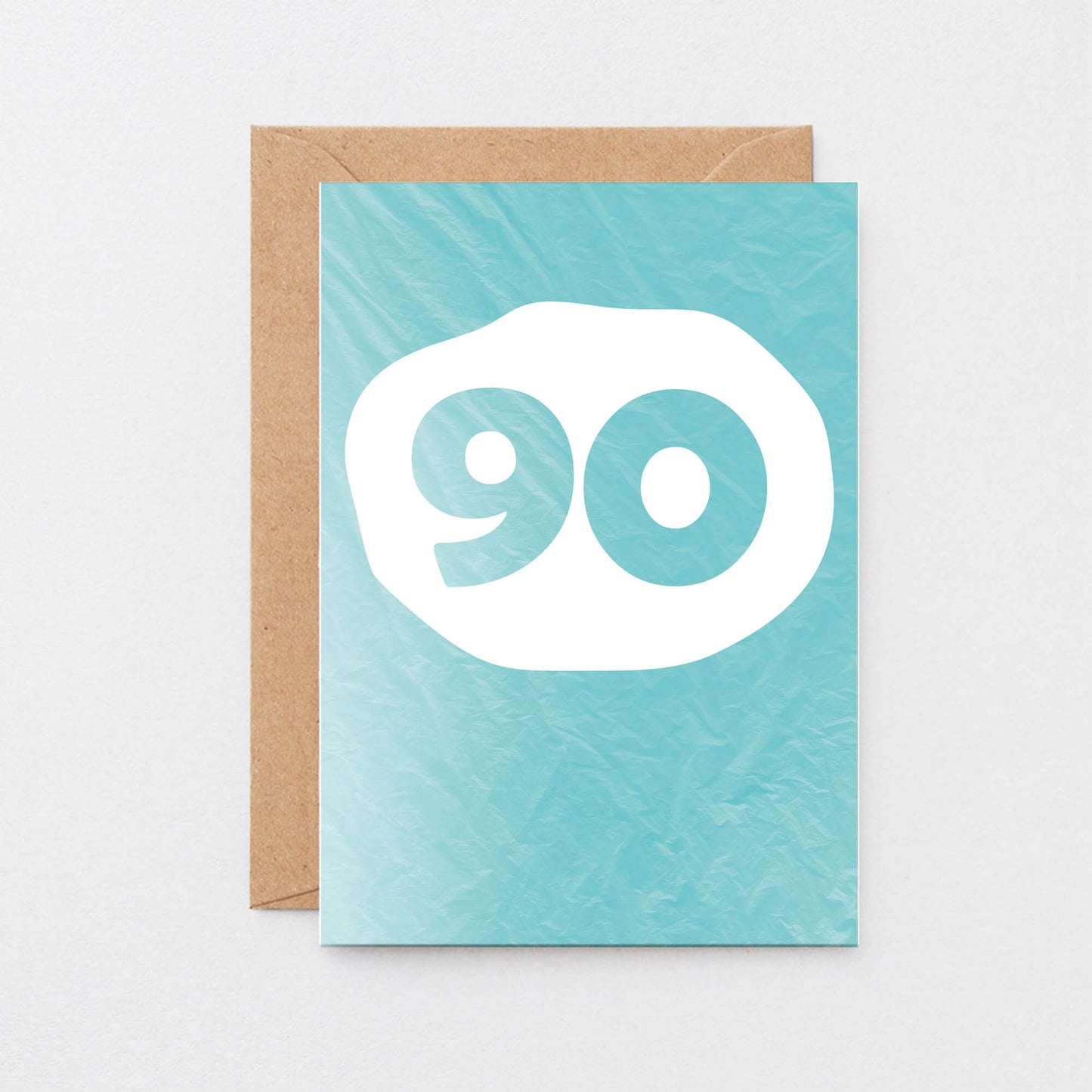 90 Years Card by SixElevenCreations. Product Code SE4068A6