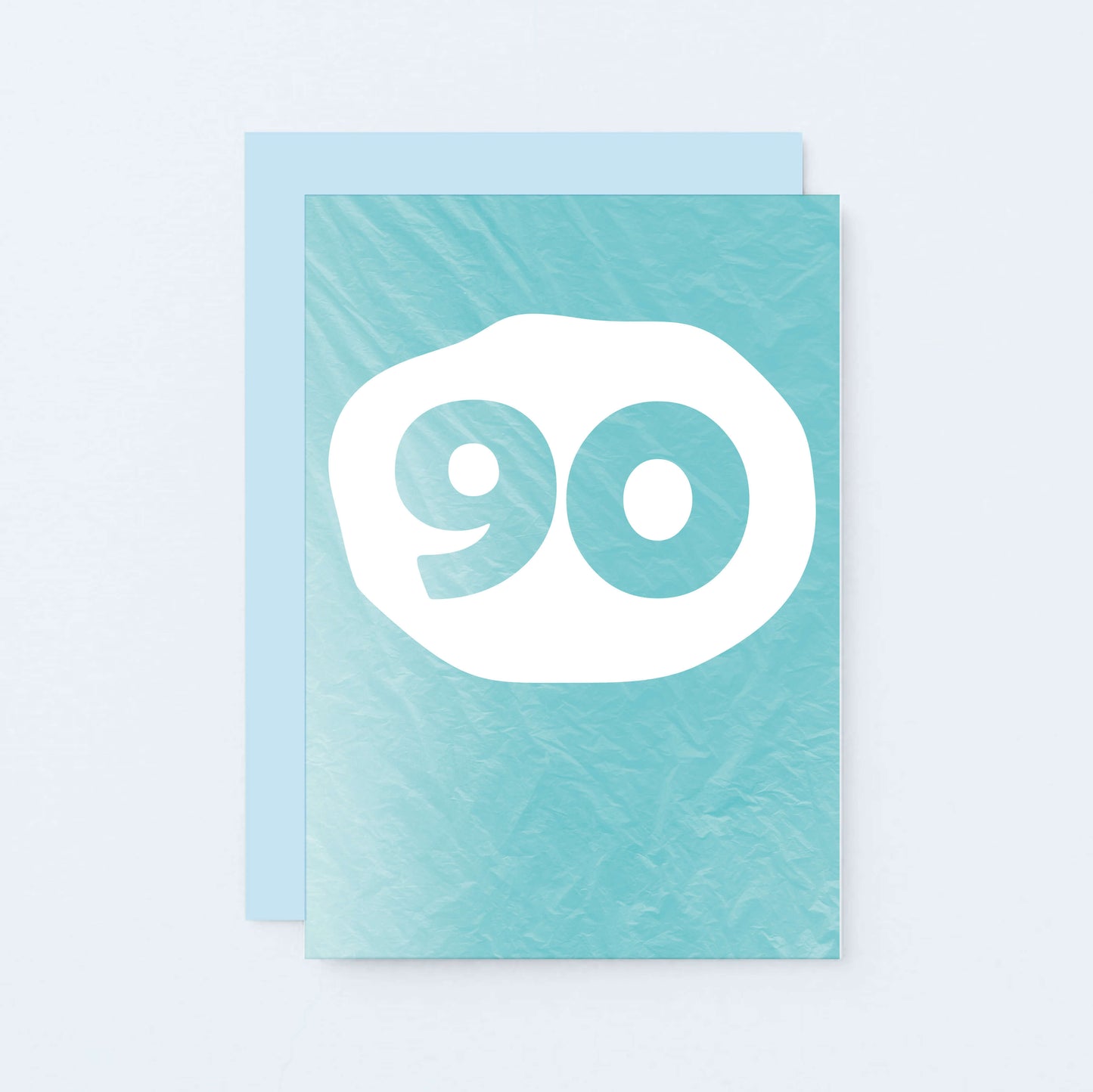 90 Years Card by SixElevenCreations. Product Code SE4068A6