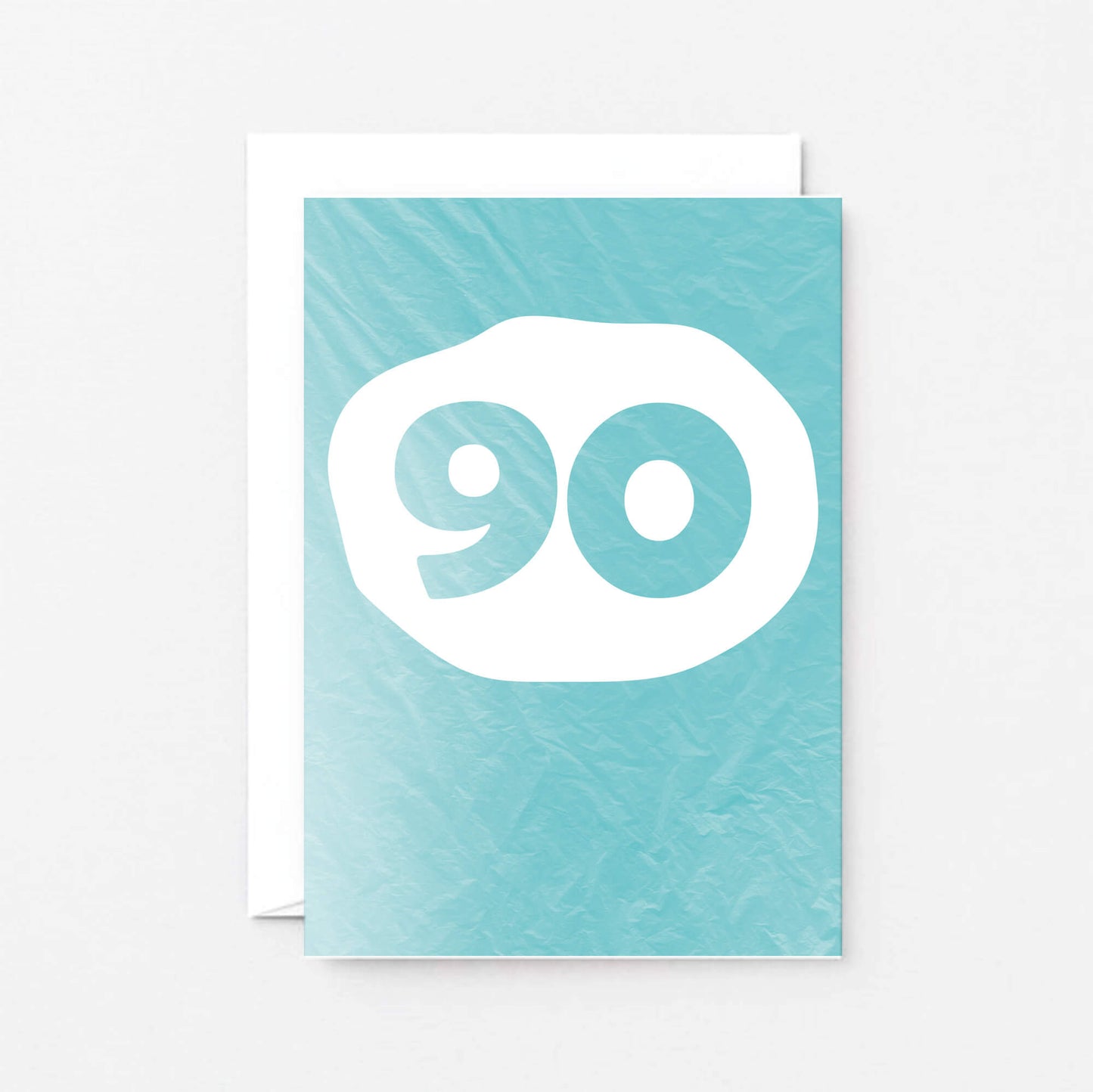 90 Years Card by SixElevenCreations. Product Code SE4068A6