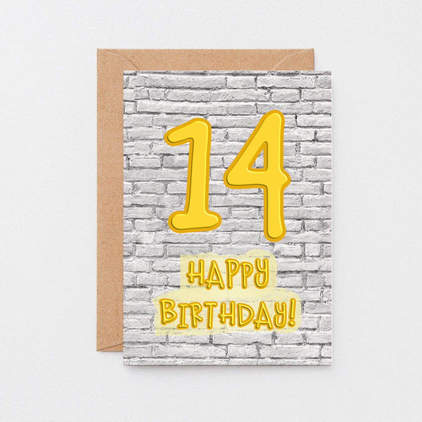 14th Birthday Card by SixElevenCreations. Product Code SE3612A6
