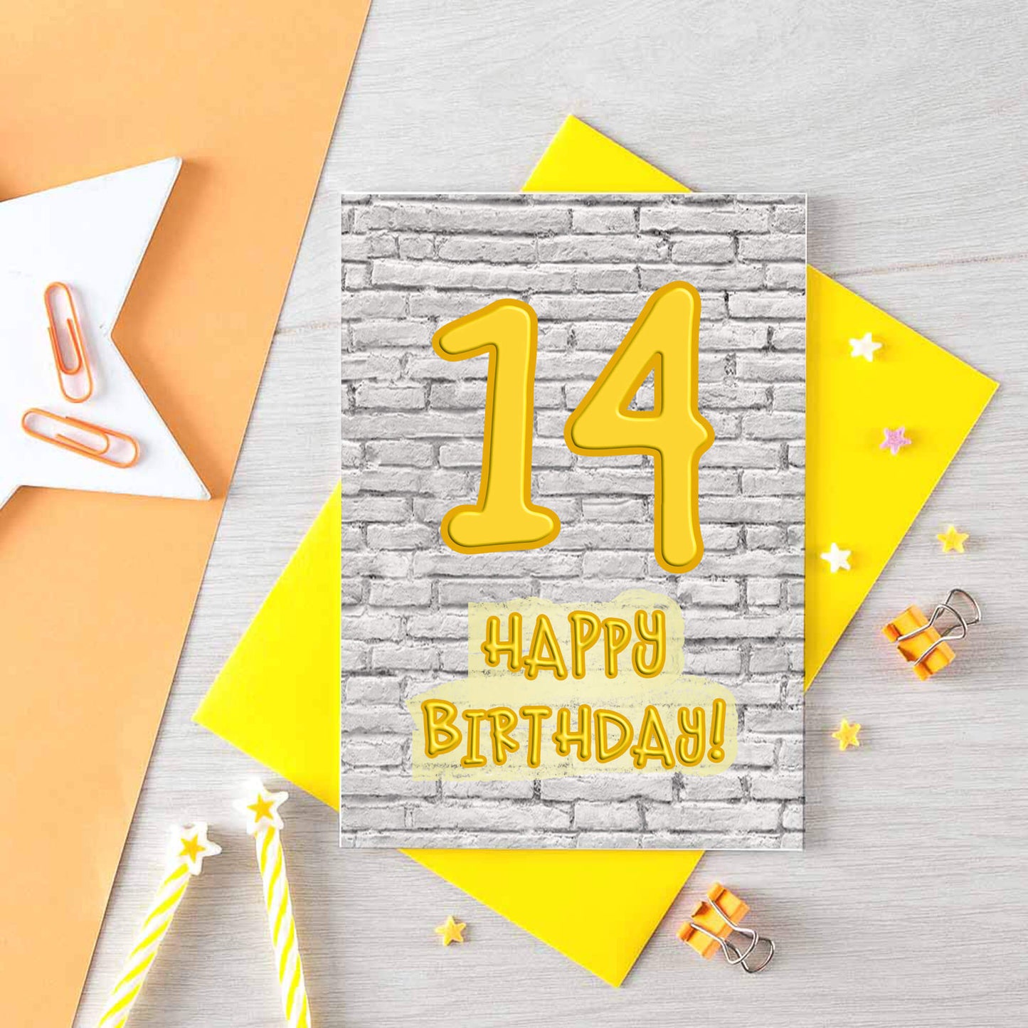 14th Birthday Card by SixElevenCreations. Product Code SE3612A6
