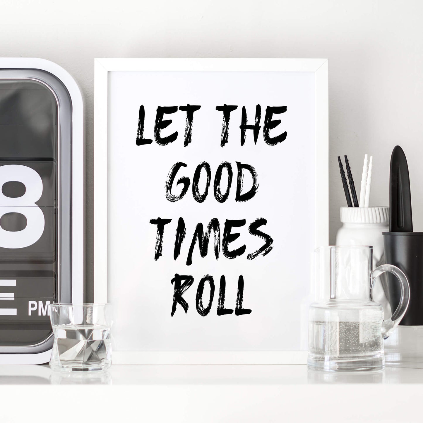 Let The Good Times Roll Print by SixElevenCreations. Product Code SEP0115