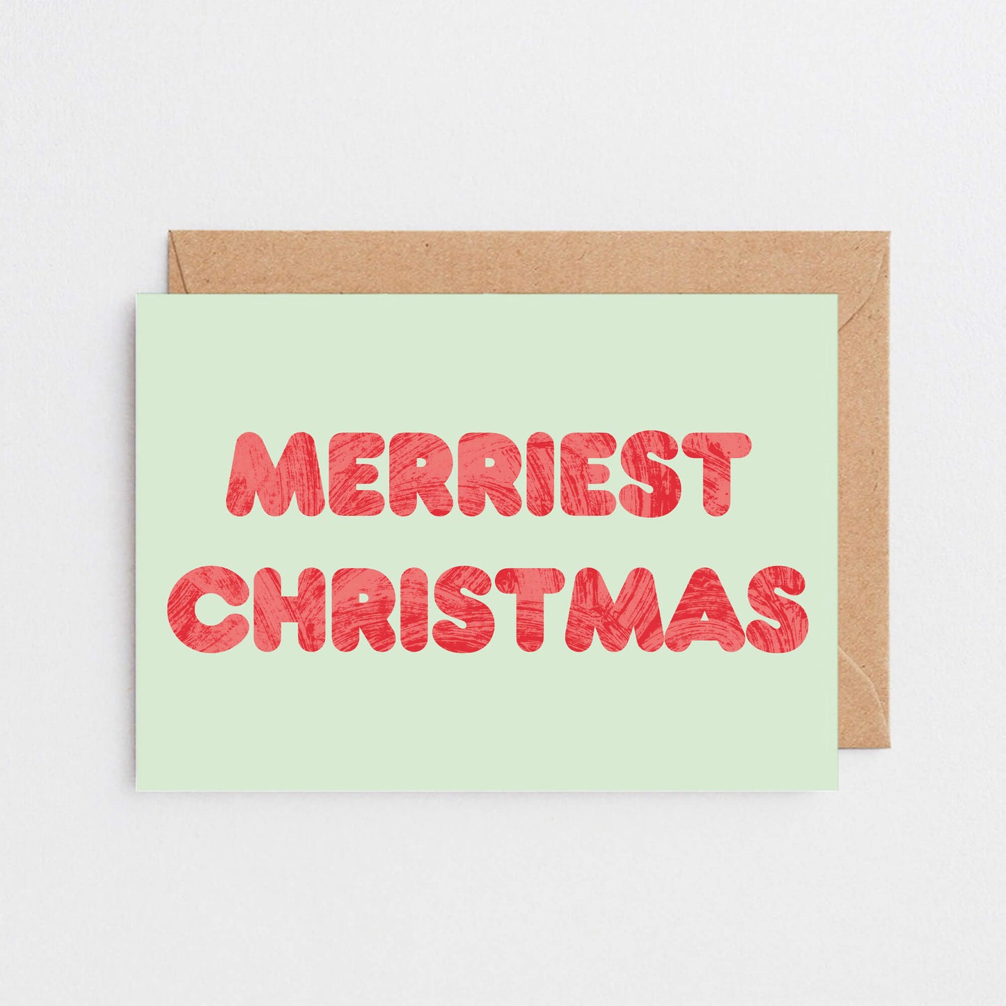 Merriest Christmas Card by SixElevenCreations. Product Code SEC0101A6