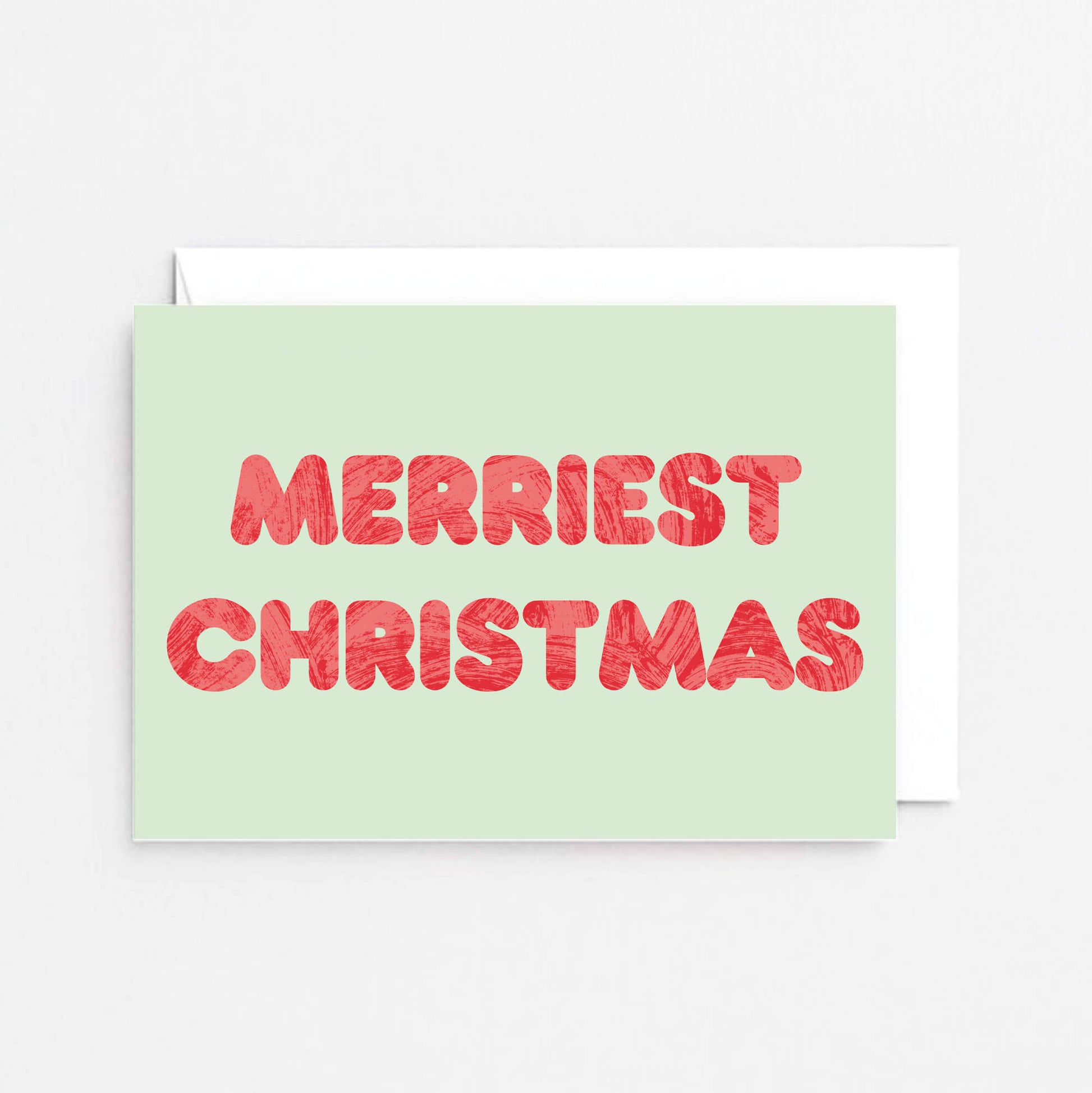 Merriest Christmas Card by SixElevenCreations. Product Code SEC0101A6
