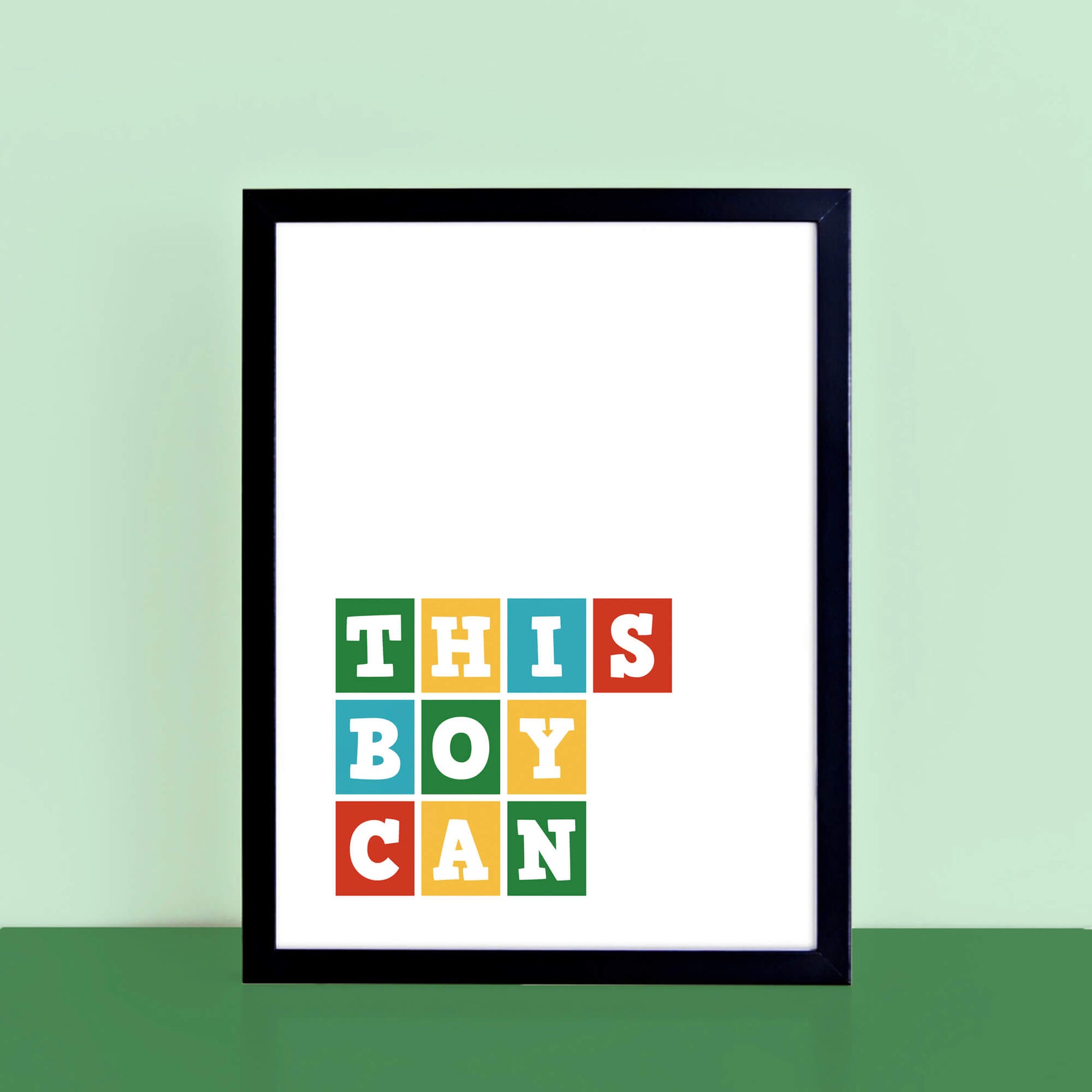 This Boy Can Print Wall Art by SixElevenCreations Product Code SEP0033