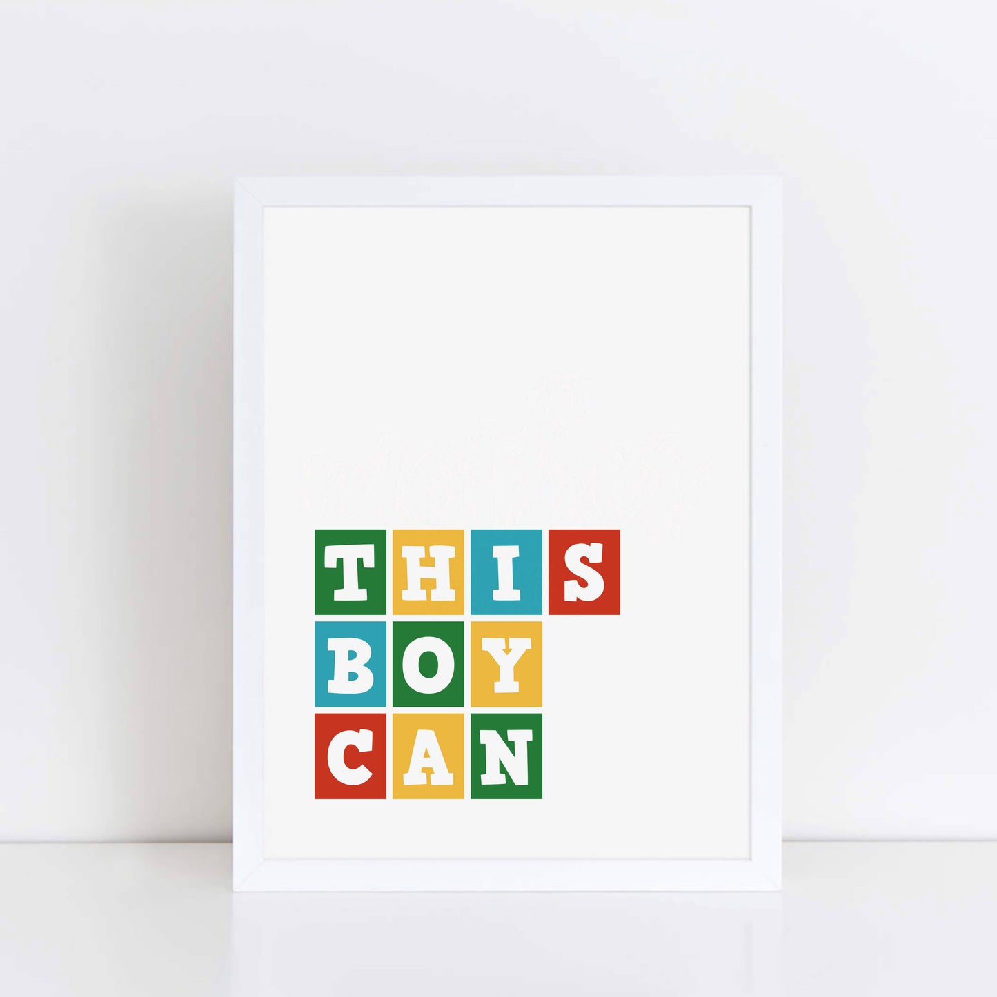 This Boy Can Print Wall Art by SixElevenCreations Product Code SEP0033