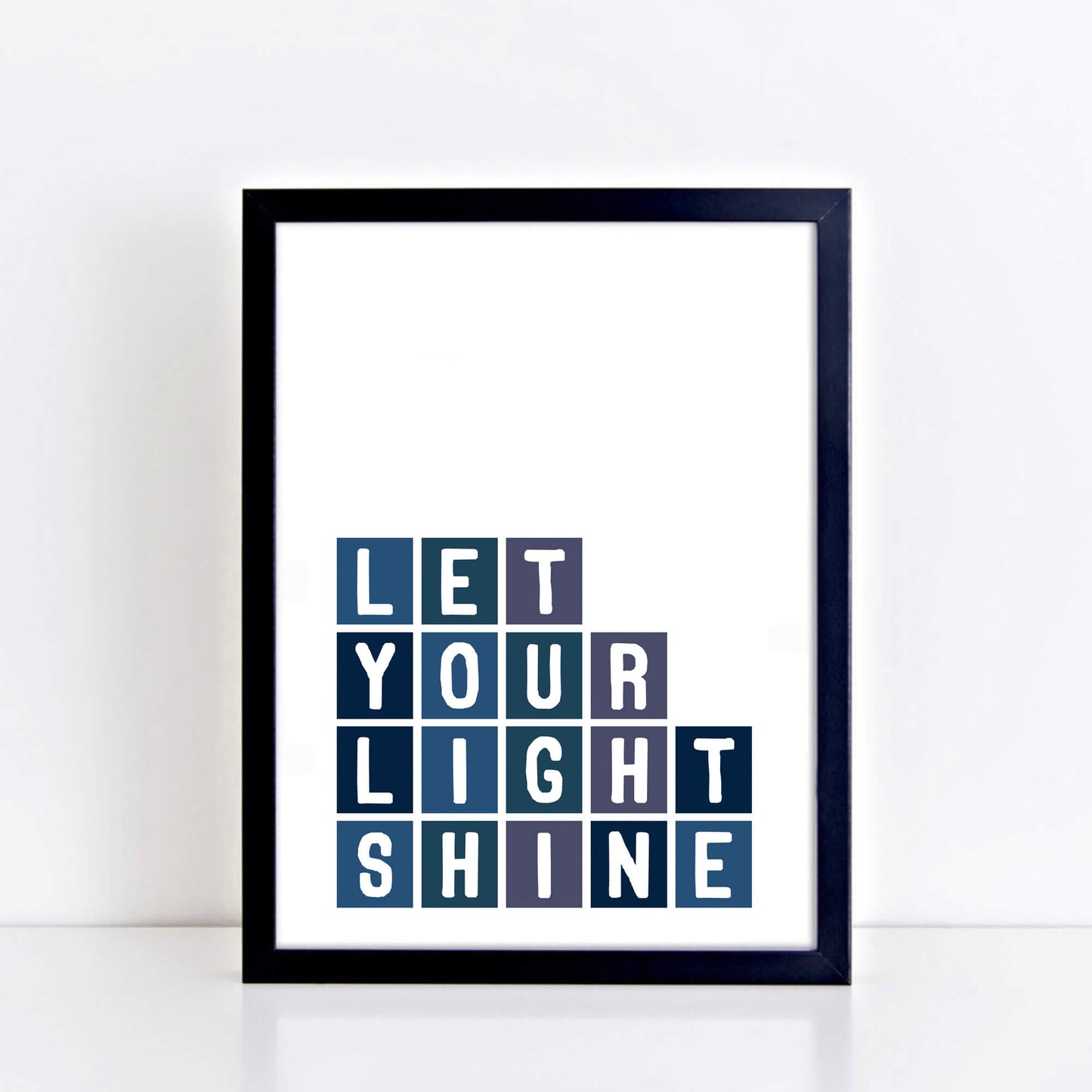Let Your Light Shine Poster by SixElevenCreations Product Code SEP0085