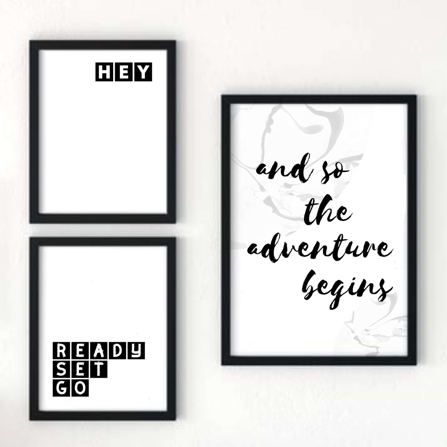 And So The Adventure Begins Poster by SixElevenCreations. Product Code SEP0303