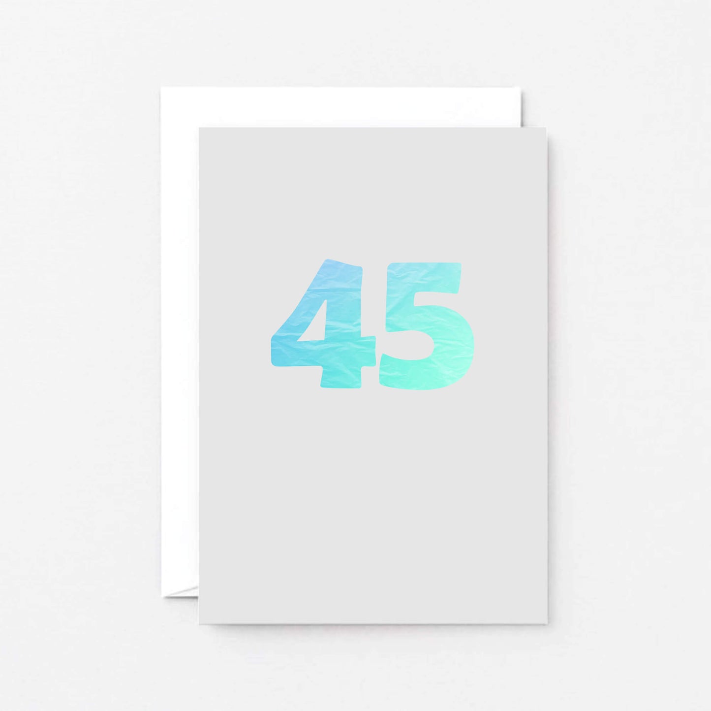 45 Years Card by SixElevenCreations. Product Code SE4055A6
