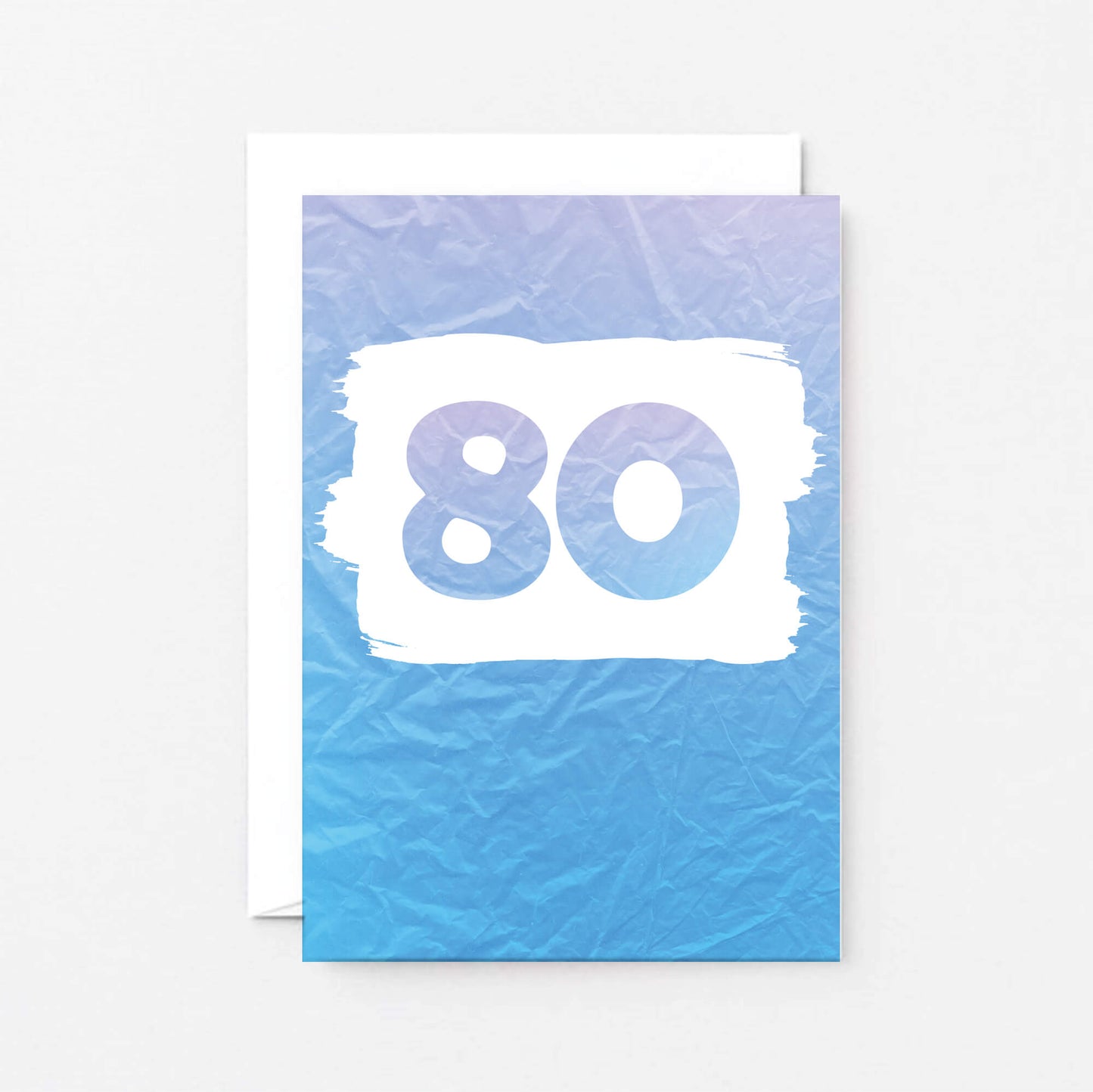 80 Years Card by SixElevenCreations. Product Code SE4066A6