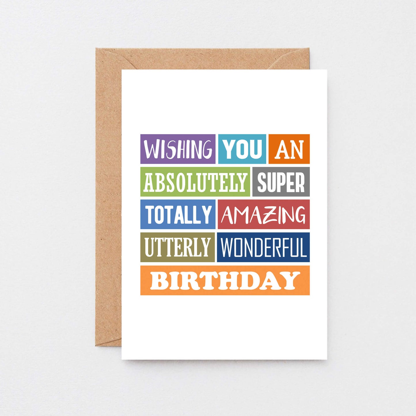 Totally Amazing Birthday Card by SixElevenCreations Product Code SE0001A6