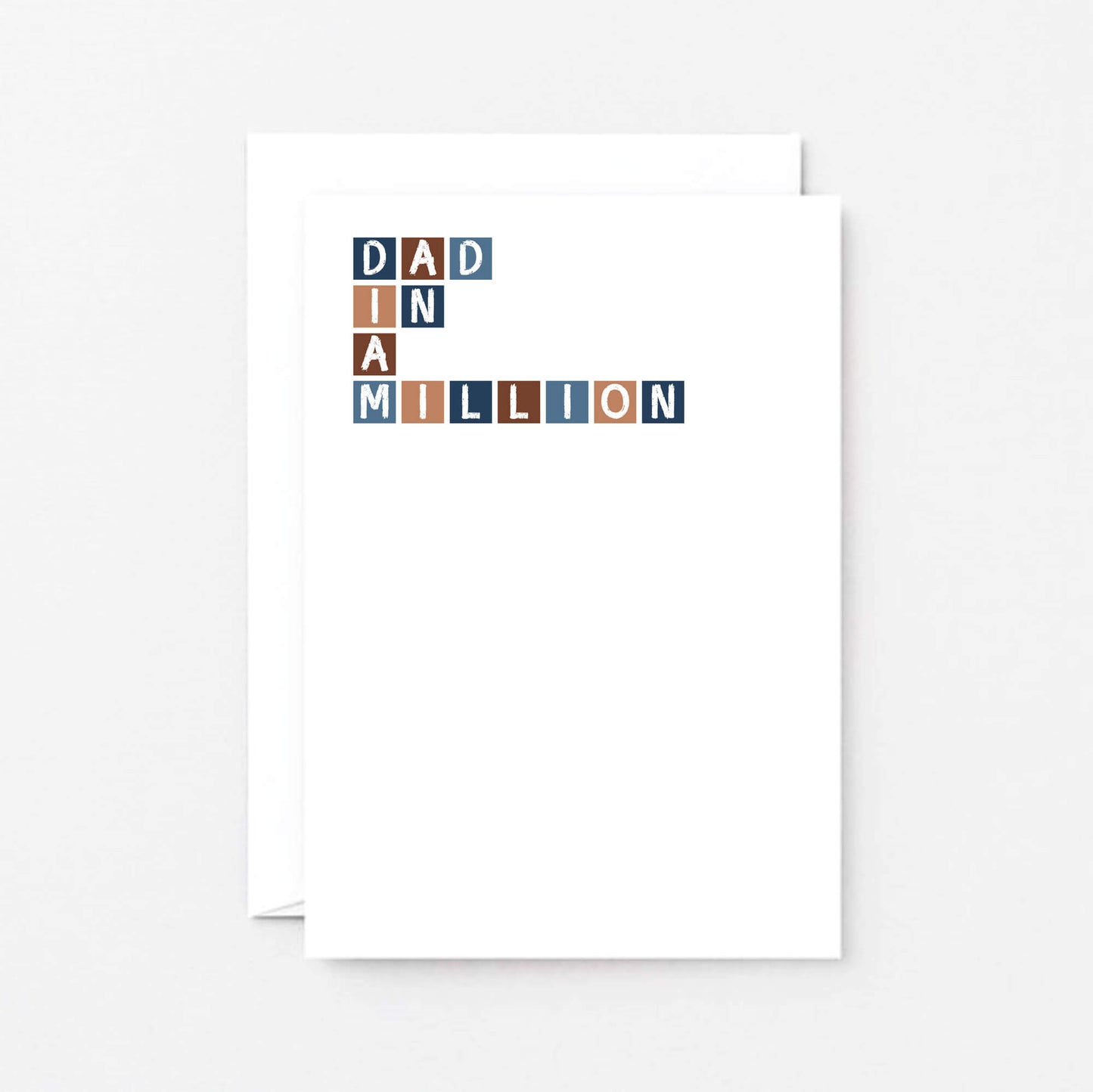 Dad In A Million Card by SixElevenCreations. Product Code SE0307A6