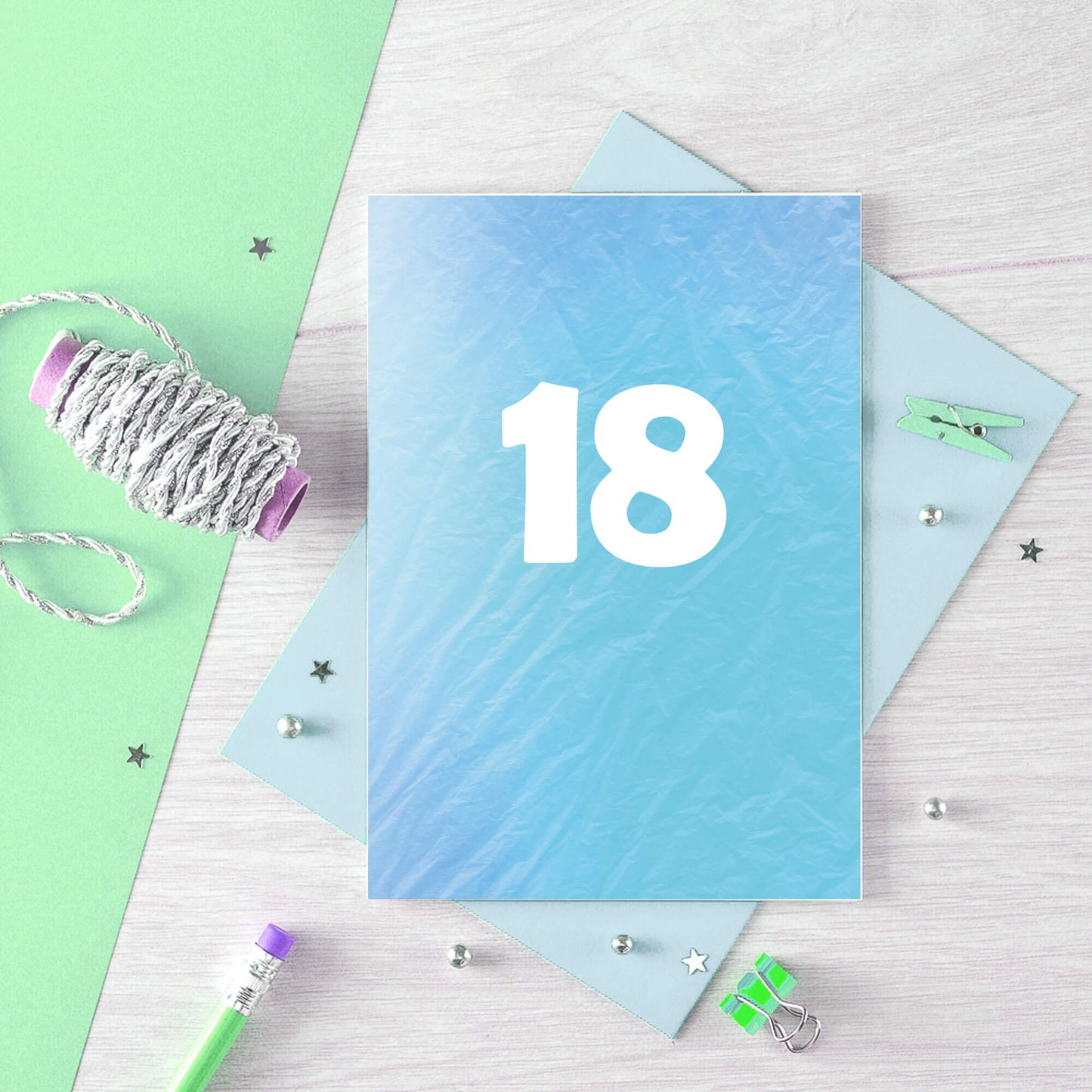 18 Years Card by SixElevenCreations. Product Code SE4062A6