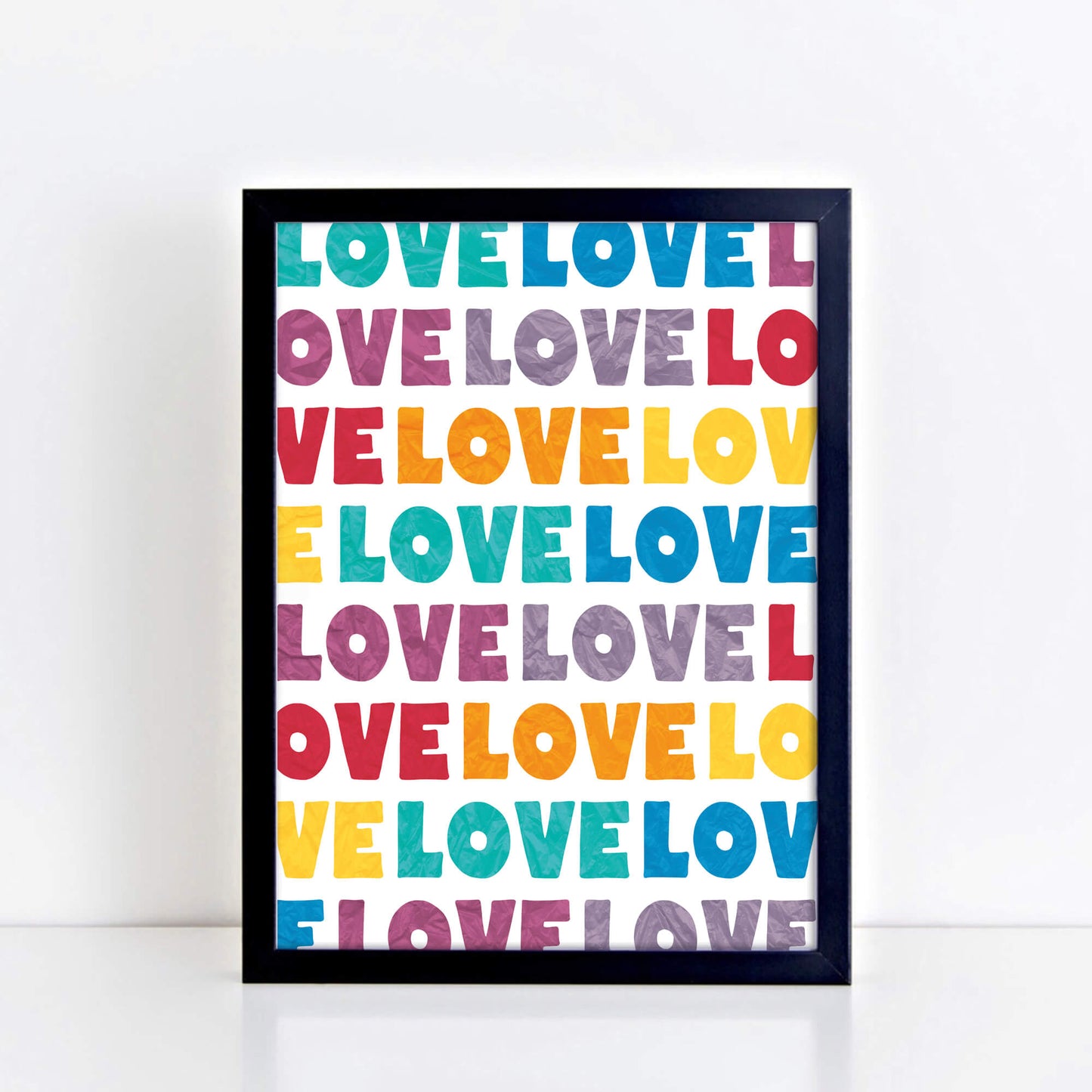 Love Art Print by SixElevenCreations. Product Code SEP0504