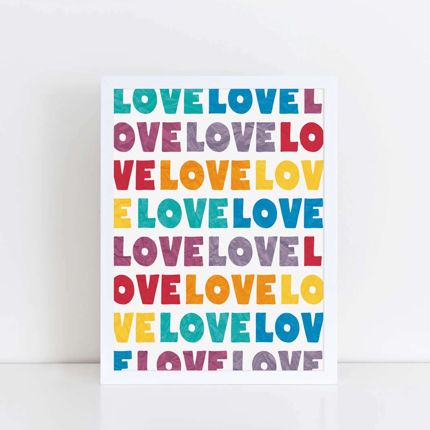 Love Art Print by SixElevenCreations. Product Code SEP0504