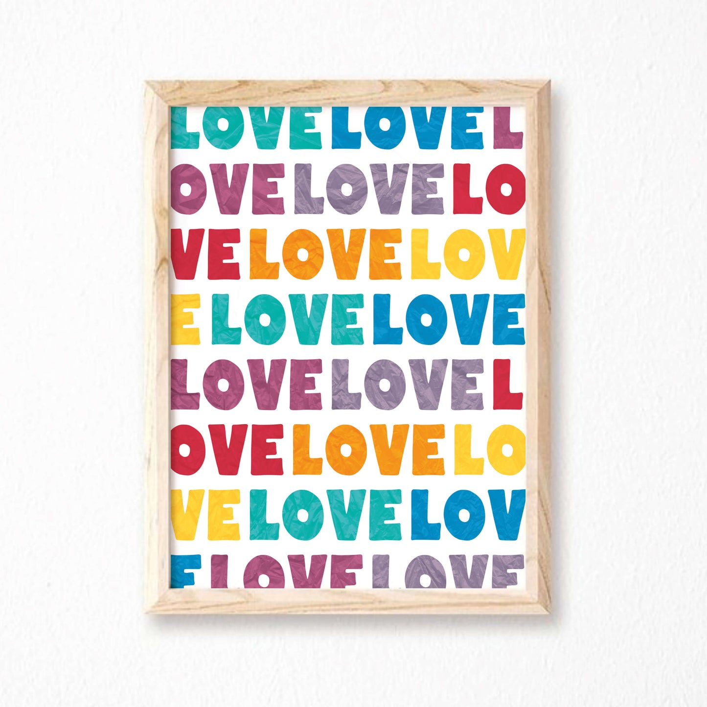 Love Art Print by SixElevenCreations. Product Code SEP0504