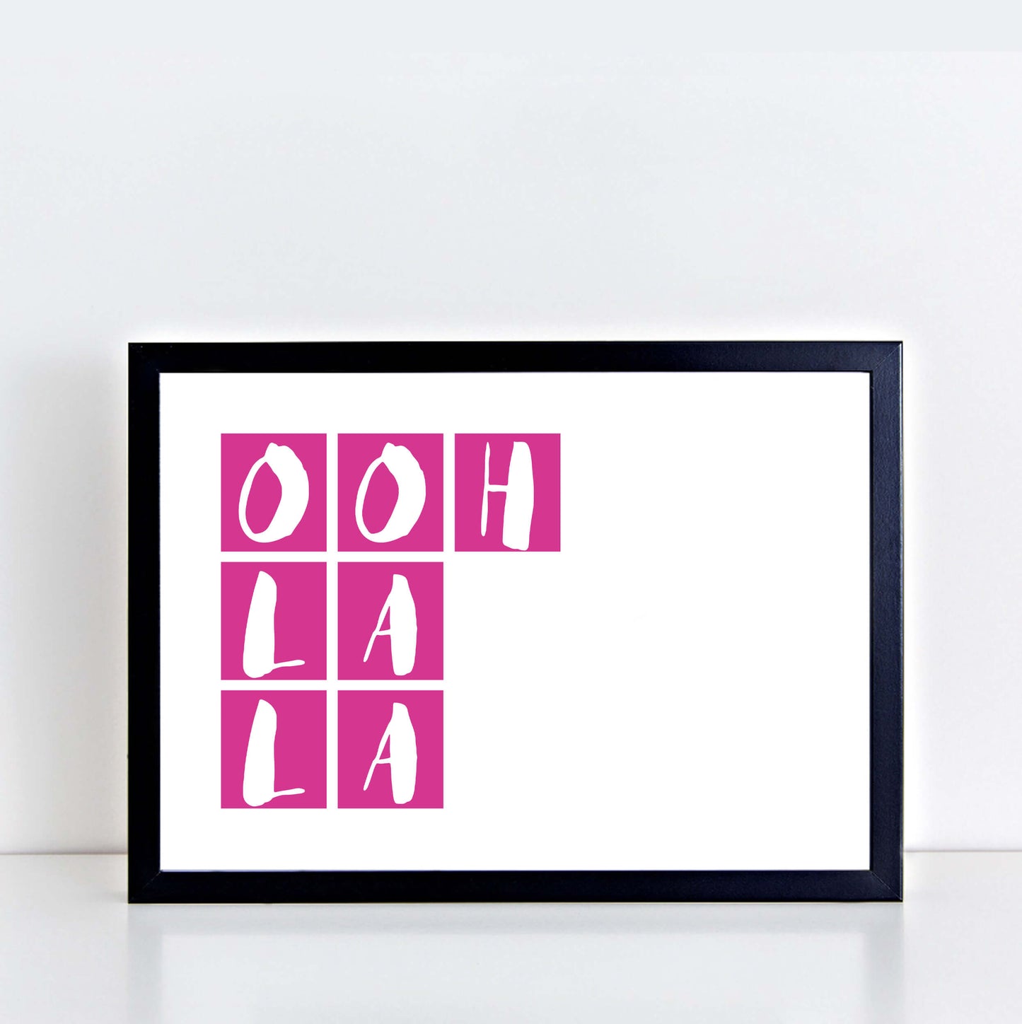 Ooh La La Wall Print-SixElevenCreations-SEL0002A5