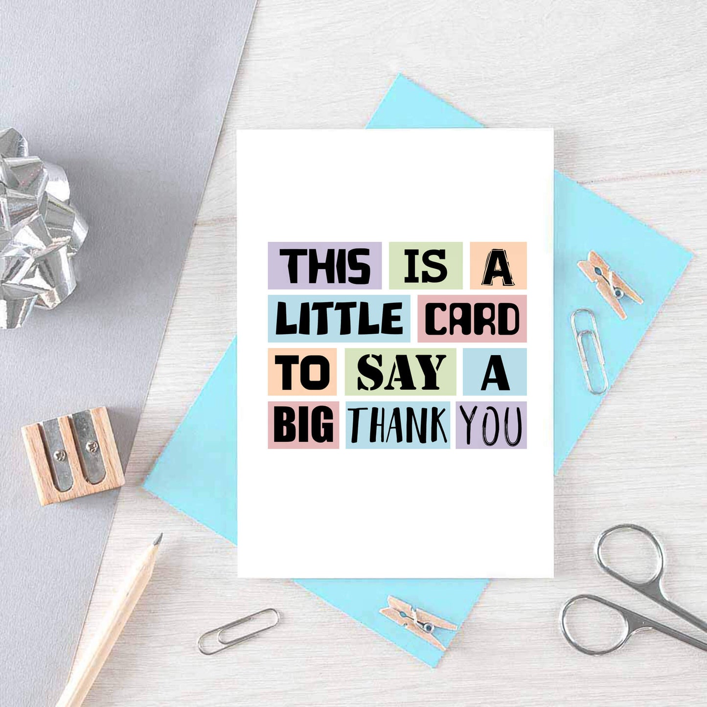 Thank You Card by SixElevenCreations Product Code SE0014A6