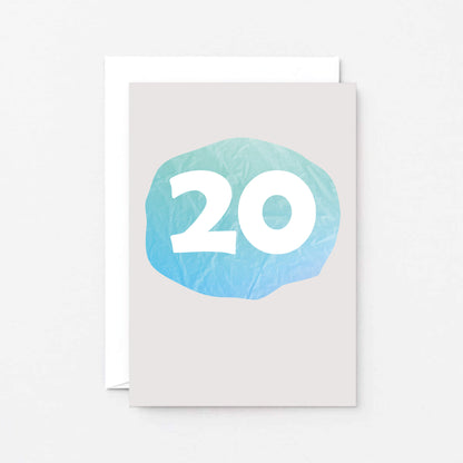 20 Years Card by SixElevenCreations. Product Code SE4063A6
