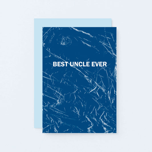 Best Uncle Ever Card by SixElevenCreations. Product Code SE3057A6