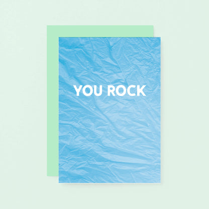 You Rock Card by SixElevenCreations. Product Code SE4008A6