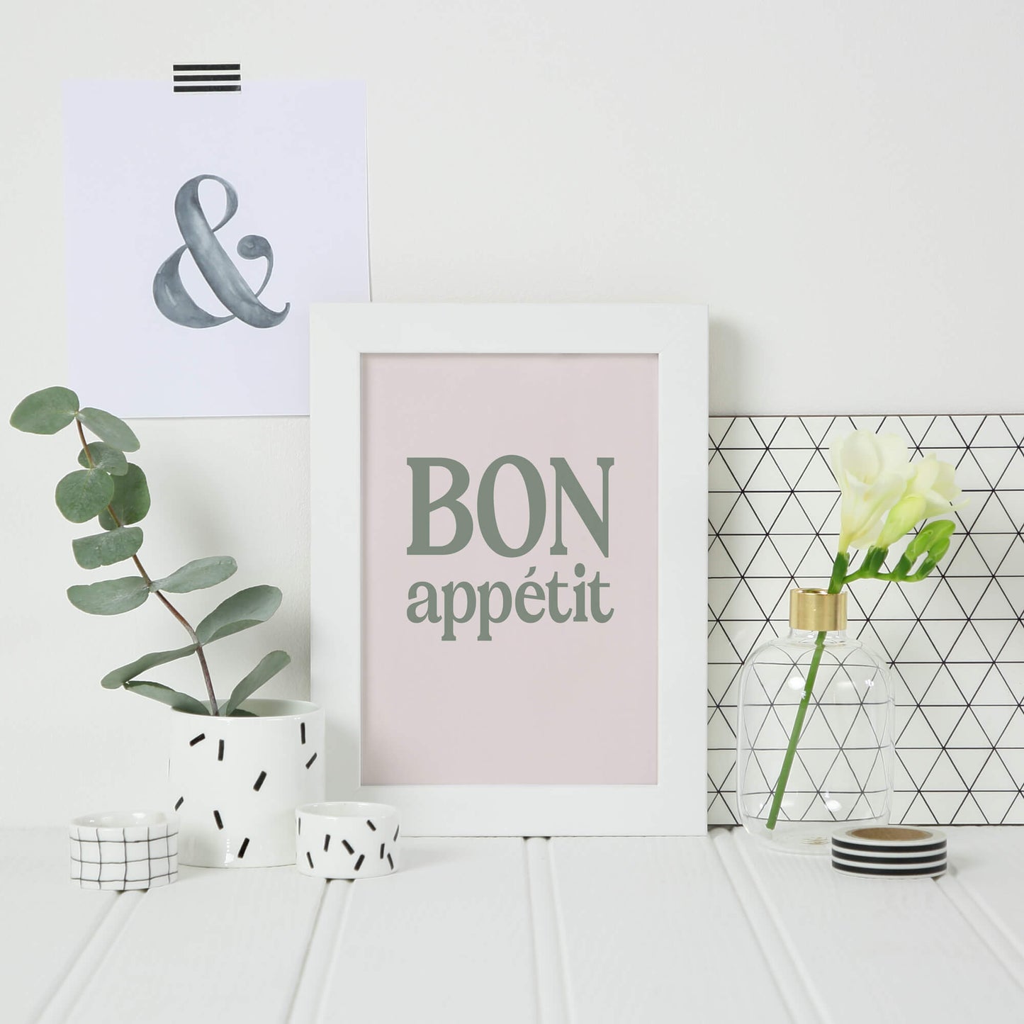 Bon Appetit Kitchen Wall Art by SixElevenCreations. Product Code SEP0453