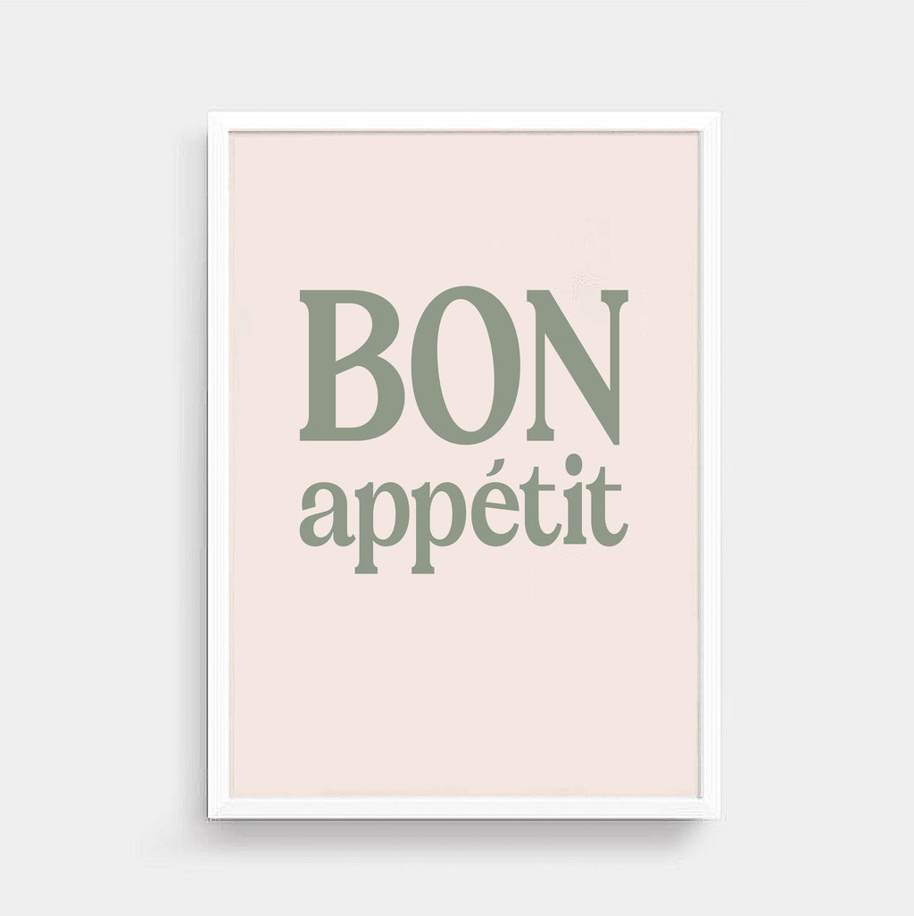 Bon Appetit Kitchen Wall Art by SixElevenCreations. Product Code SEP0453