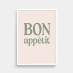 Bon Appetit Kitchen Wall Art by SixElevenCreations. Product Code SEP0453