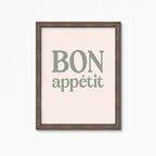 Bon Appetit Kitchen Wall Art by SixElevenCreations. Product Code SEP0453