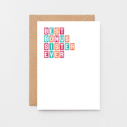 Best Bonus Sister Card