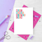 Best Bonus Sister Ever Card by SixElevenCreations. Product Code SE0306A6