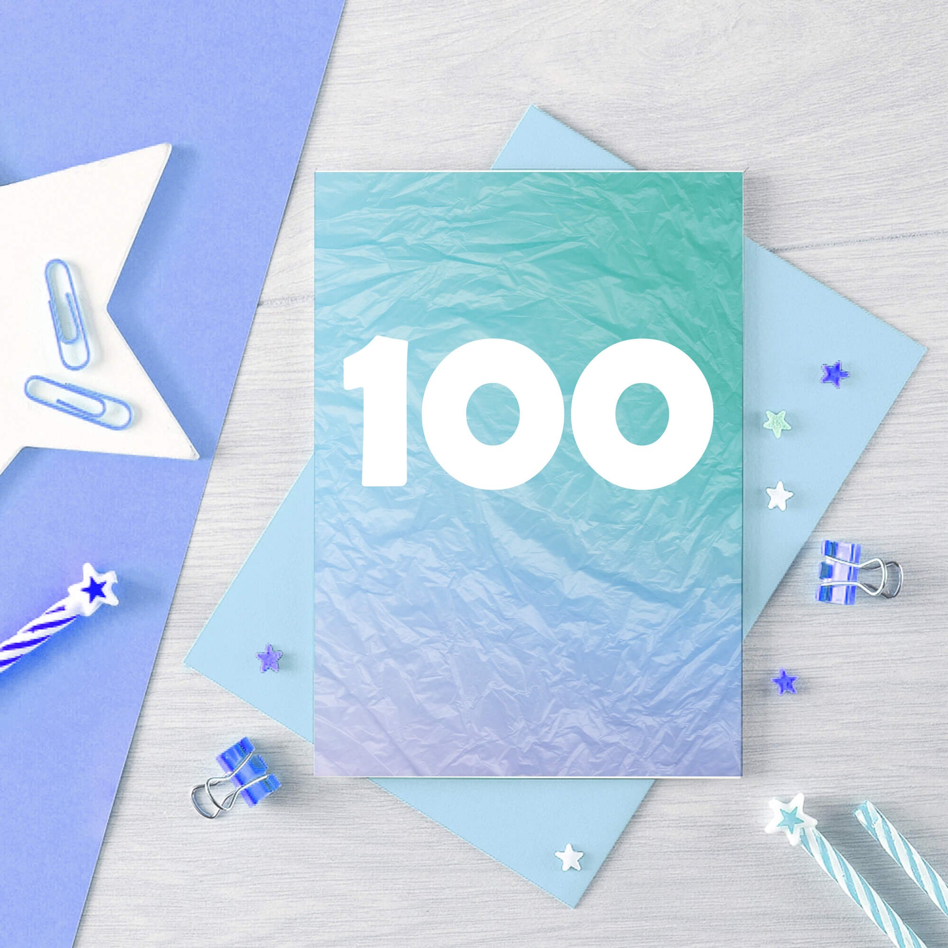 100 Years Card by SixElevenCreations. Product Code SE4070A6