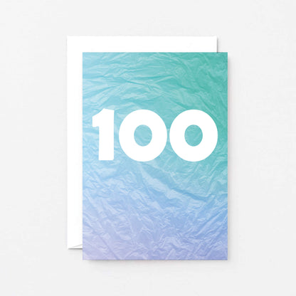 100 Years Card by SixElevenCreations. Product Code SE4070A6