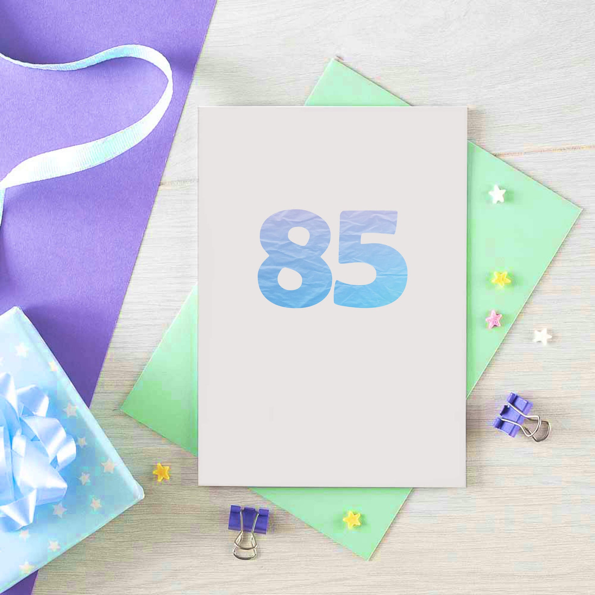 85 Years Card by SixElevenCreations. Product Code SE4067A6