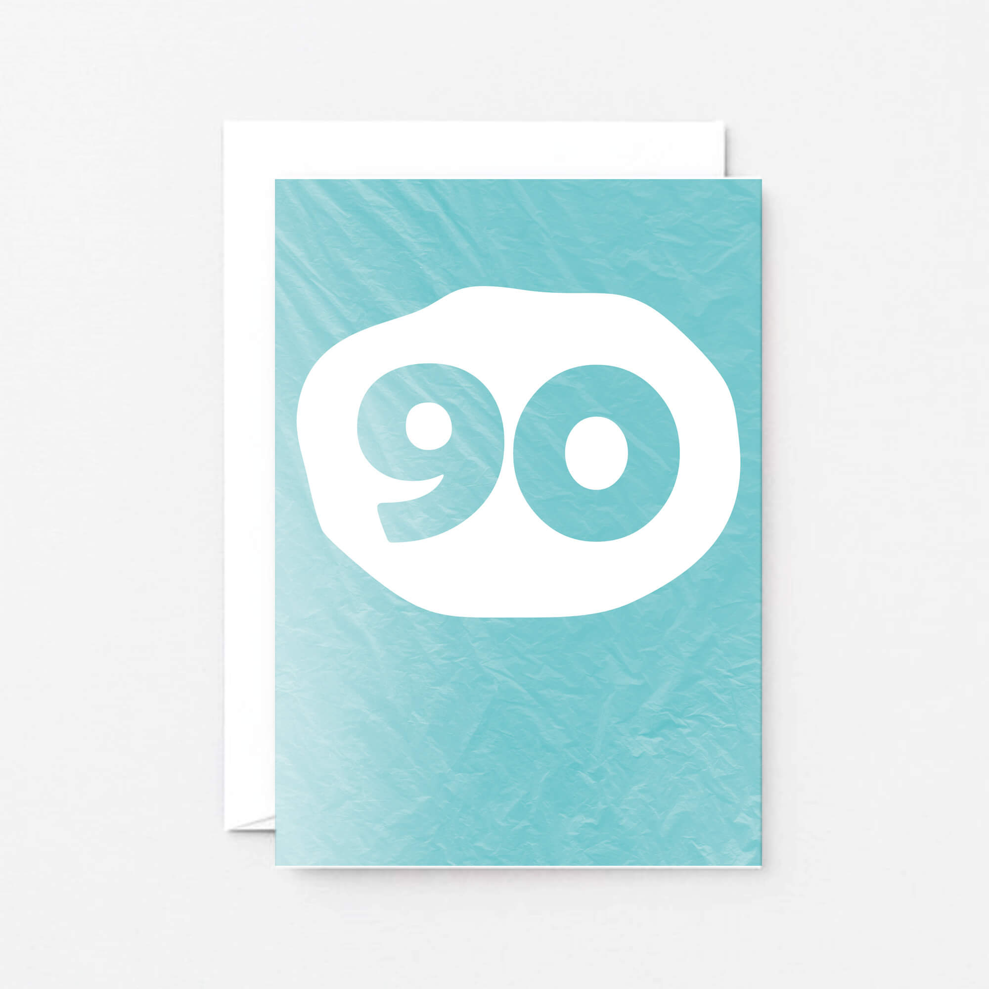 90 Years Card by SixElevenCreations. Product Code SE4068A6