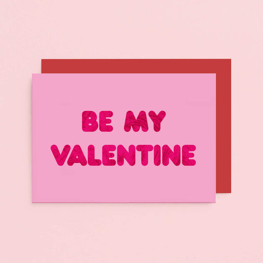 Be My Valentine Card by SixElevenCreations. SEV0102A6