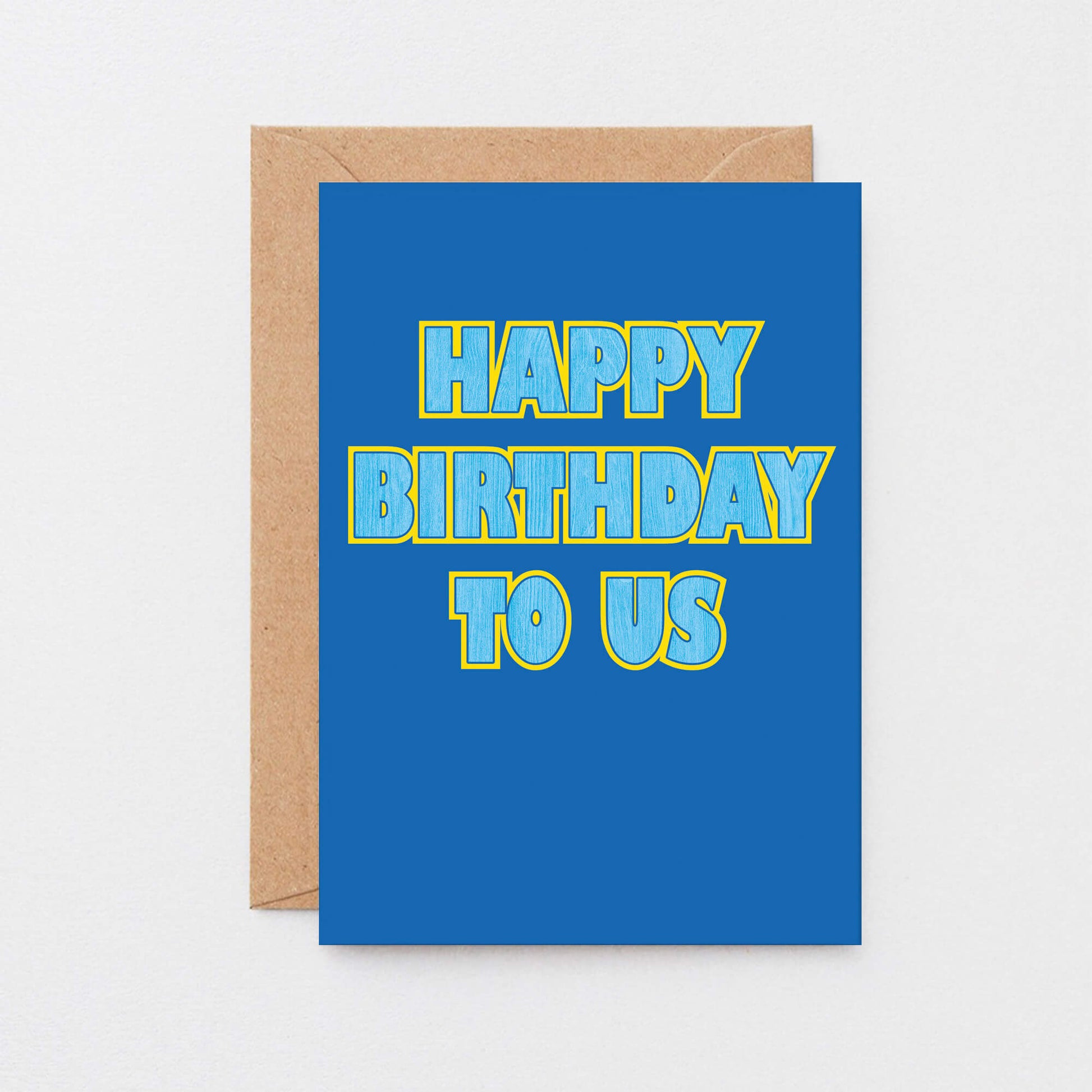 Happy Birthday To Us Card by SixElevenCreations. Product Code SE1503A6