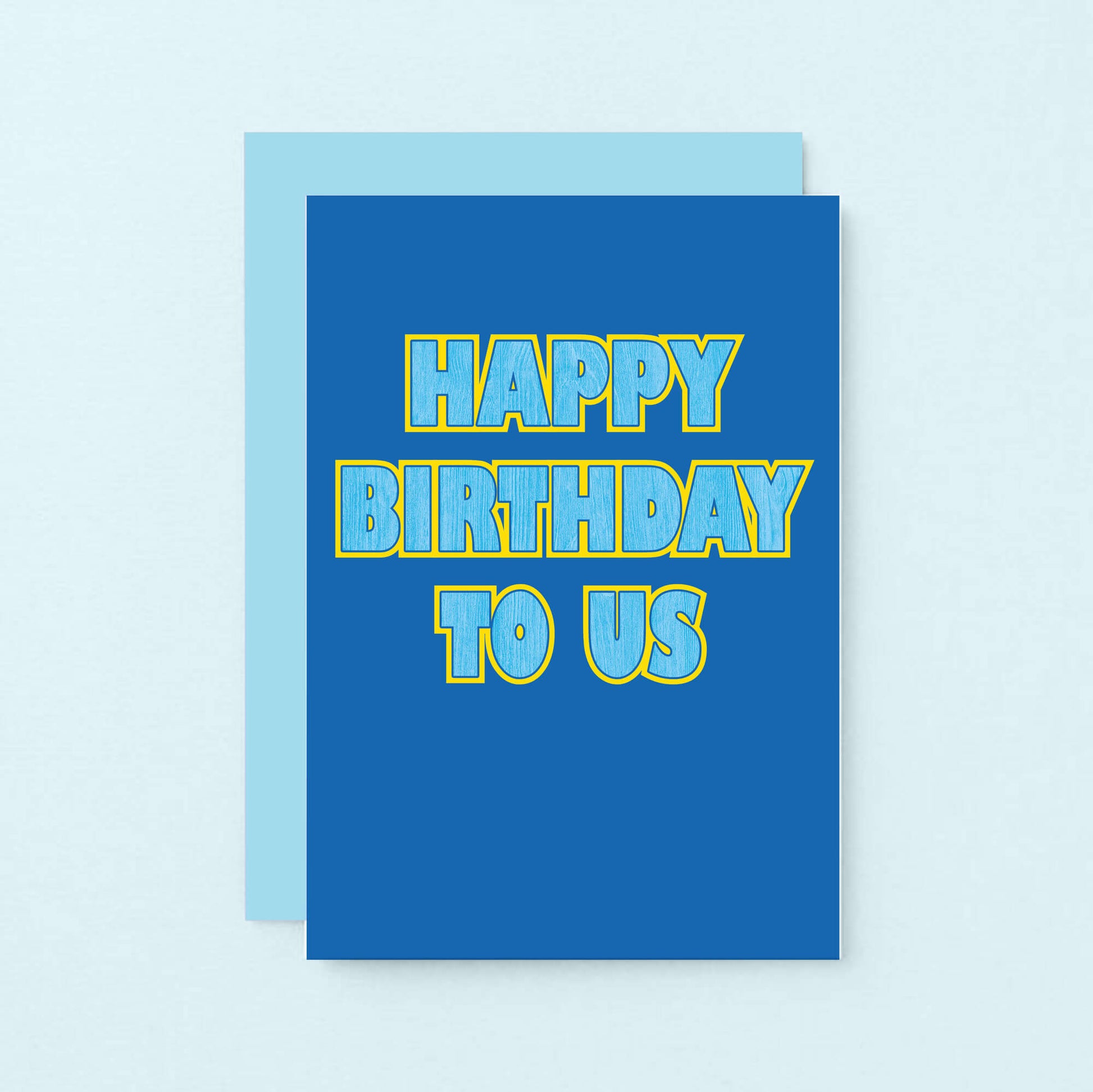 Happy Birthday To Us Card by SixElevenCreations. Product Code SE1503A6