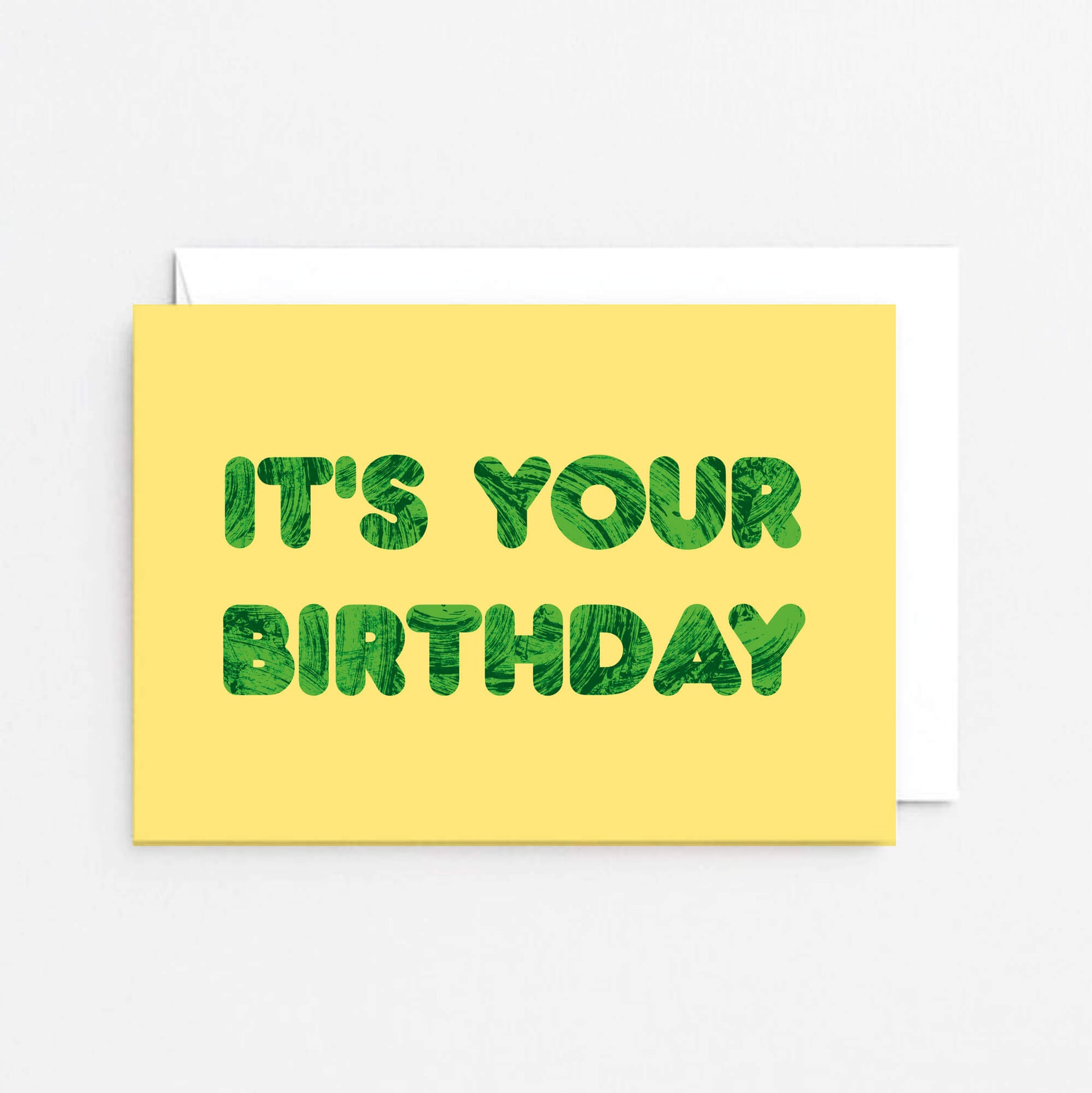 Birthday Card by SixElevenCreations. Reads It's your birthday. Product Code SE5101A6