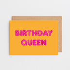Birthday Queen Card by SixElevenCreations. Printed in the UK on sustainable card. Product Code SE5104A6