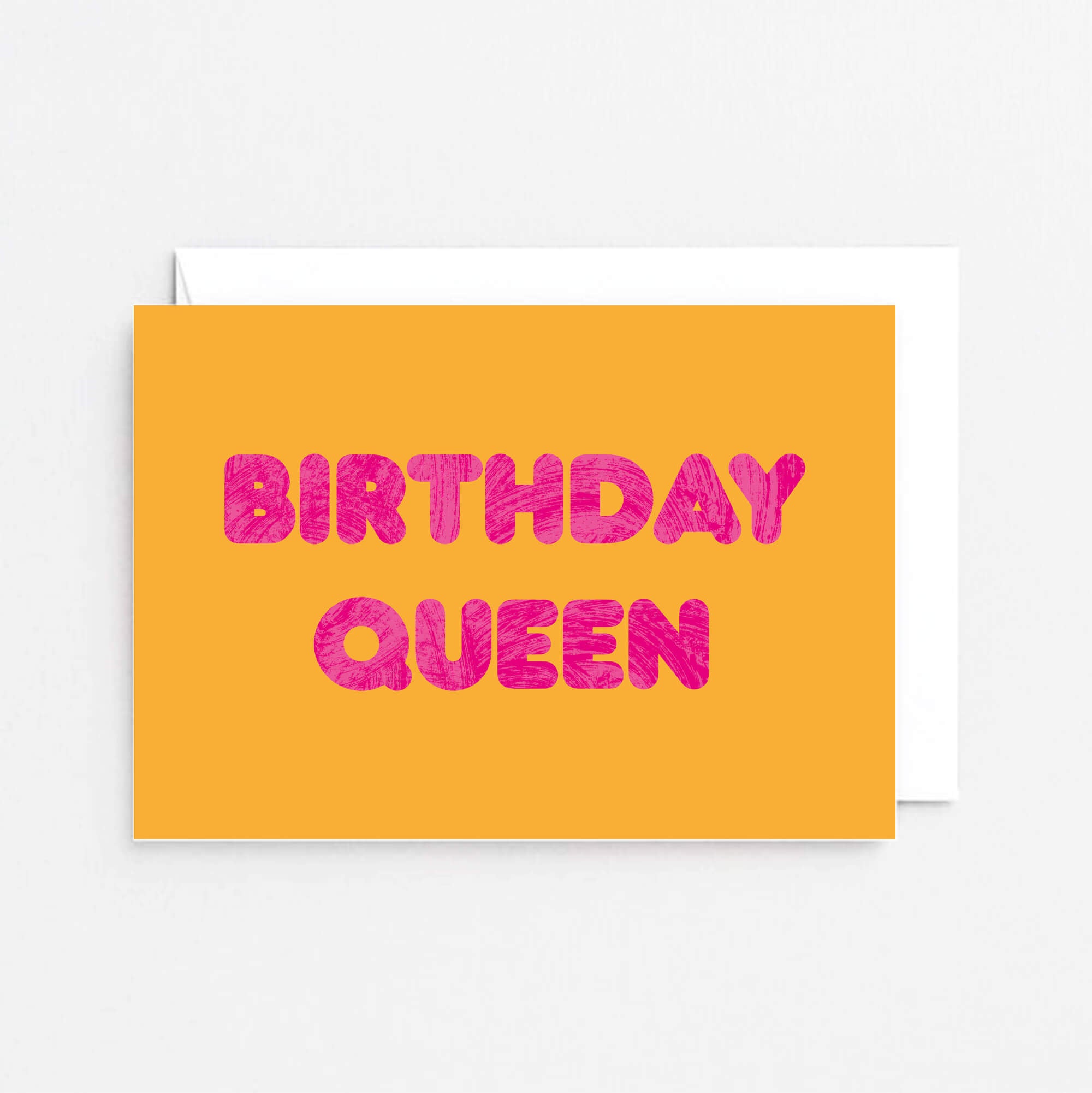 Birthday Queen Card by SixElevenCreations. Printed in the UK on sustainable card. Product Code SE5104A6