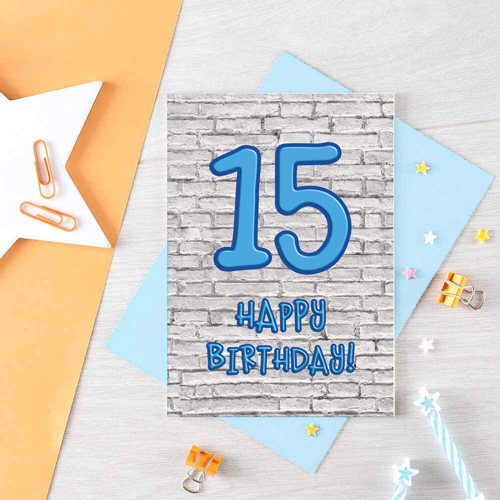 15th Birthday Card by SixElevenCreations. Product Code SE3613A6