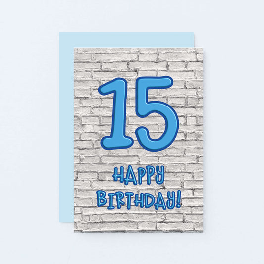 15th Birthday Card by SixElevenCreations. Product Code SE3613A6