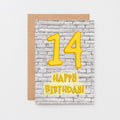 14th Birthday Card by SixElevenCreations. Product Code SE3612A6