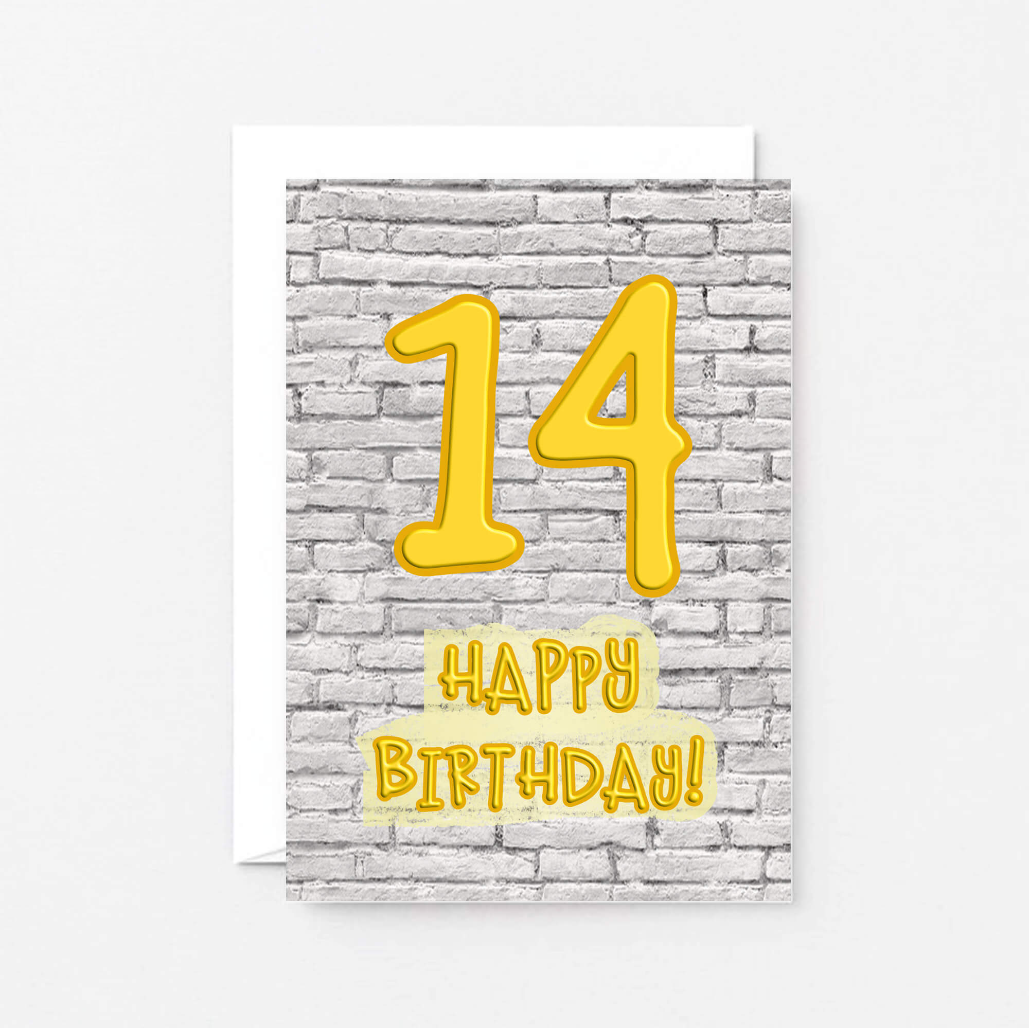 14th Birthday Card by SixElevenCreations. Product Code SE3612A6