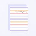 Happy Birthday Darling Card by SixElevenCreations. Product Code SE3501A6