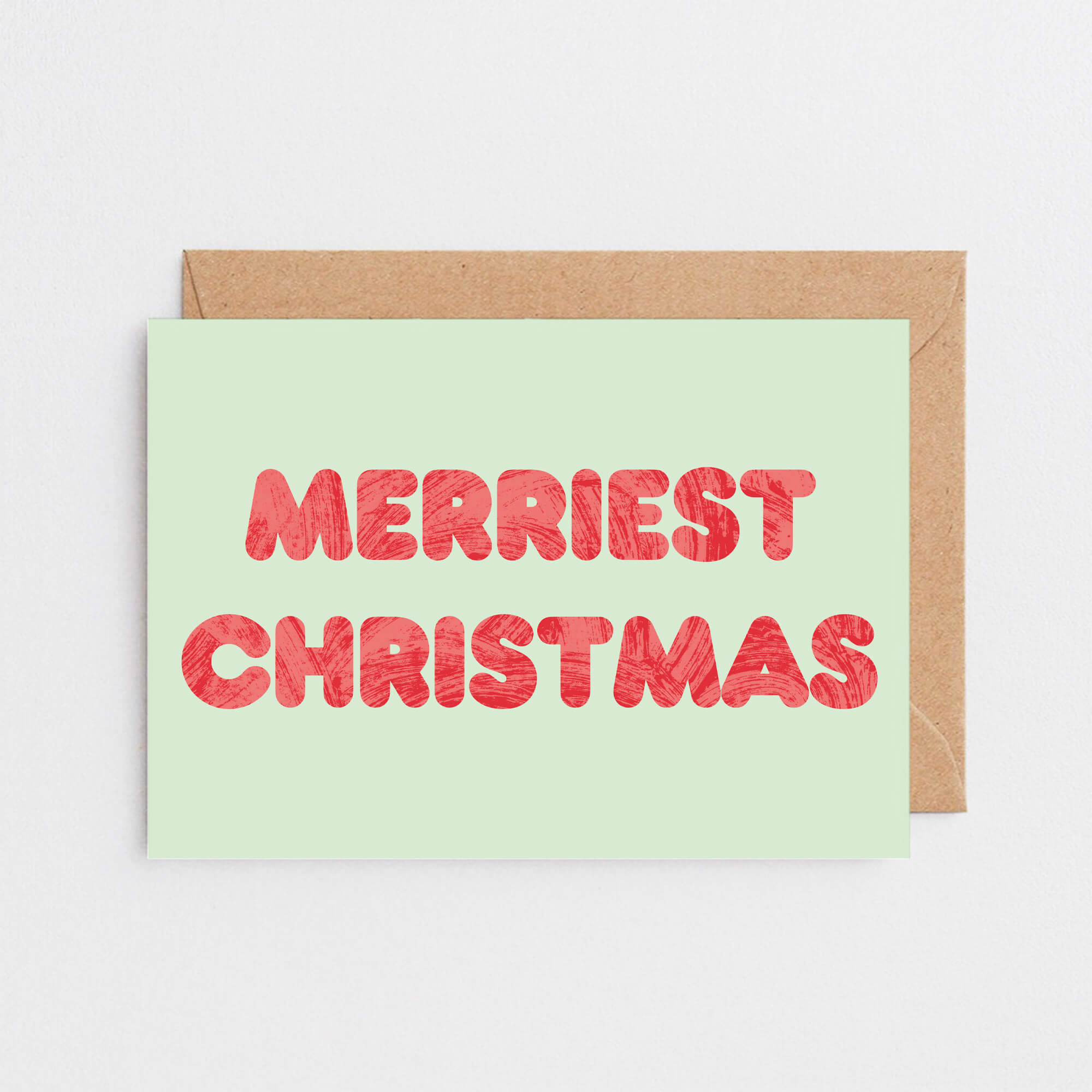 Merriest Christmas Card by SixElevenCreations. Product Code SEC0101A6