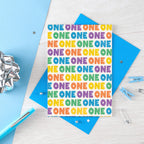 One Year Old Card by SixElevenCreations. Product Code SE4101A6