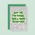 Retirement Card by SixElevenCreations Reads Now the fun begins. Have a happy retirement! Product Code SE3604A6