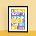 Kitchen Wallprint-SixElevenCreations-SEP0003A4